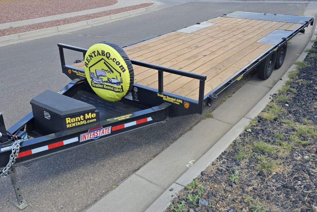 Home trailer rental abq deck over trailer for rent (1)